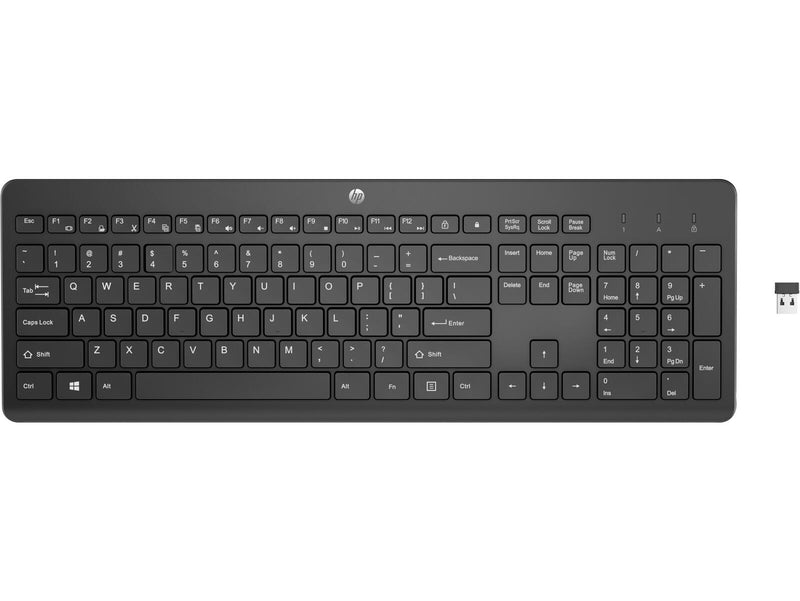 HP 230 Wireless Tastatur (kabellos, schwarz)