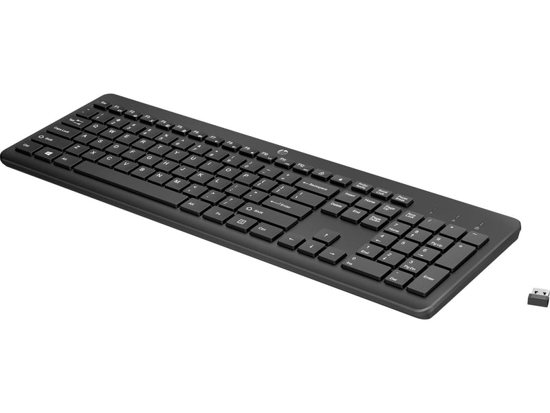 HP 230 Wireless Tastatur (kabellos, schwarz)