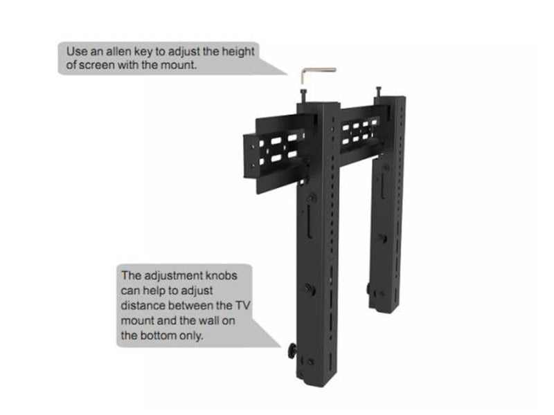 Multibrackets M Public Video Wall Befestigungskit Push 45 kg 70" 200 x 200 mm