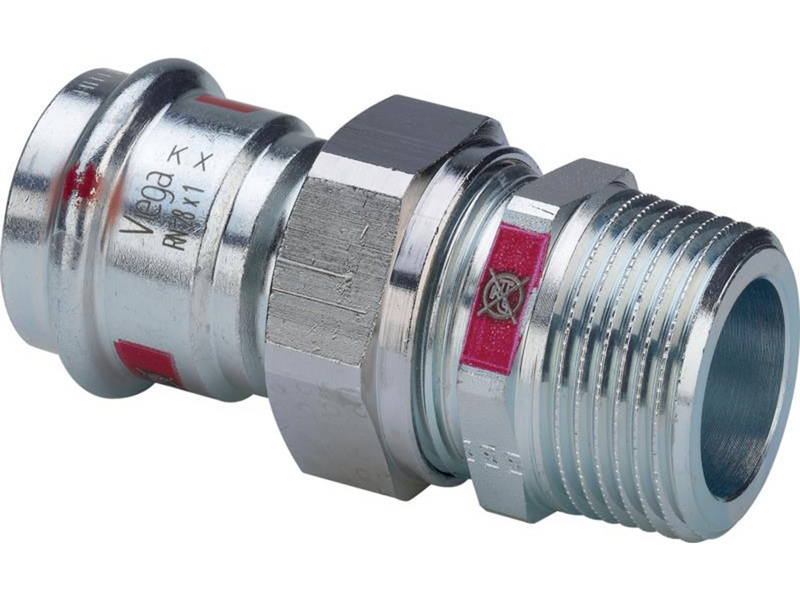 Viega Prestabo transition fitting 15 x 1/2 Steel / Galvanized