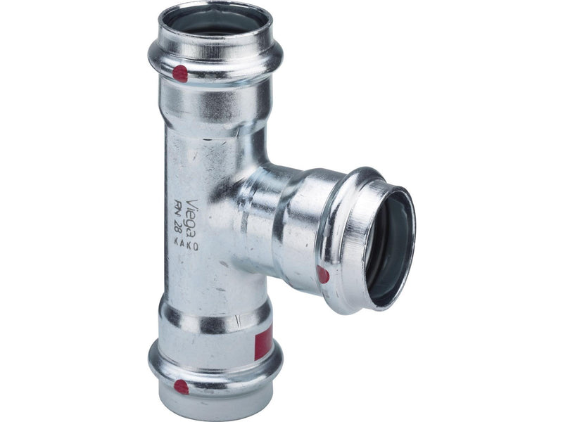 Viega Prestabo T-piece 42 mm galvanized steel