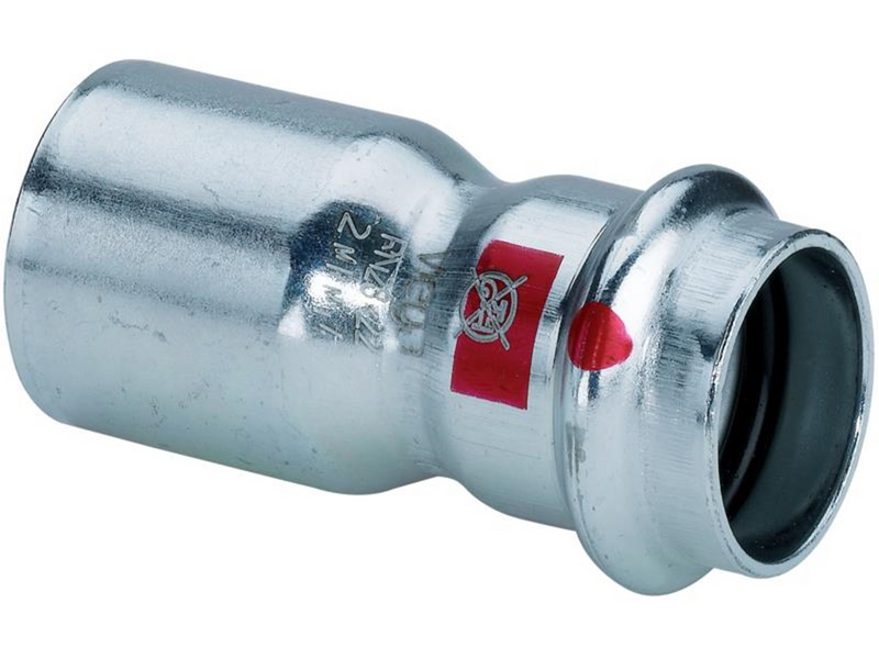 Viega Prestabo reduction 22 x 15 mm galvanized steel