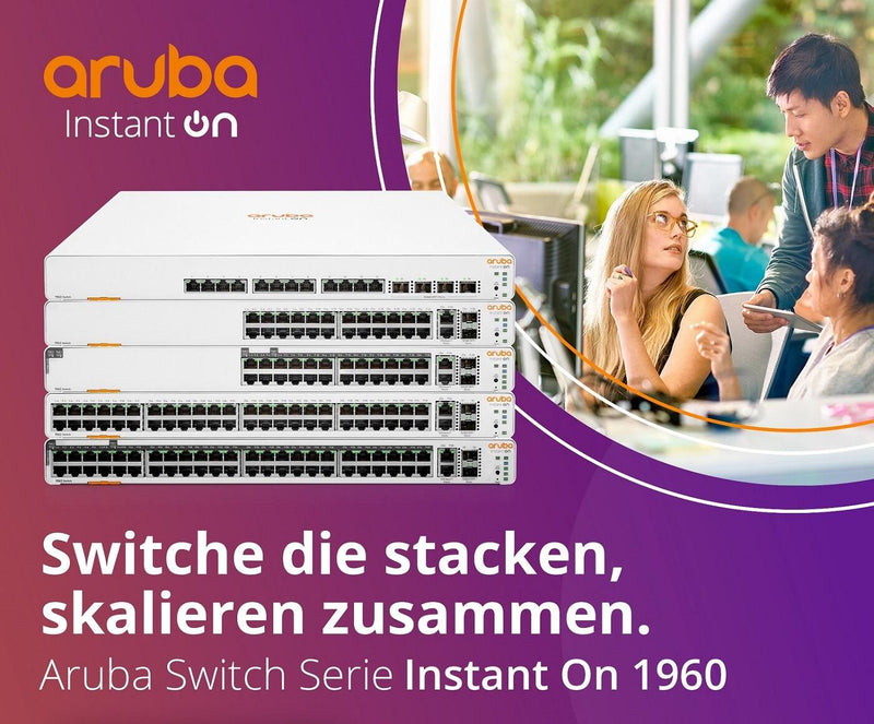 HPE Networking Instant On 1960 24G 2XGT 2SFP+Switch EU