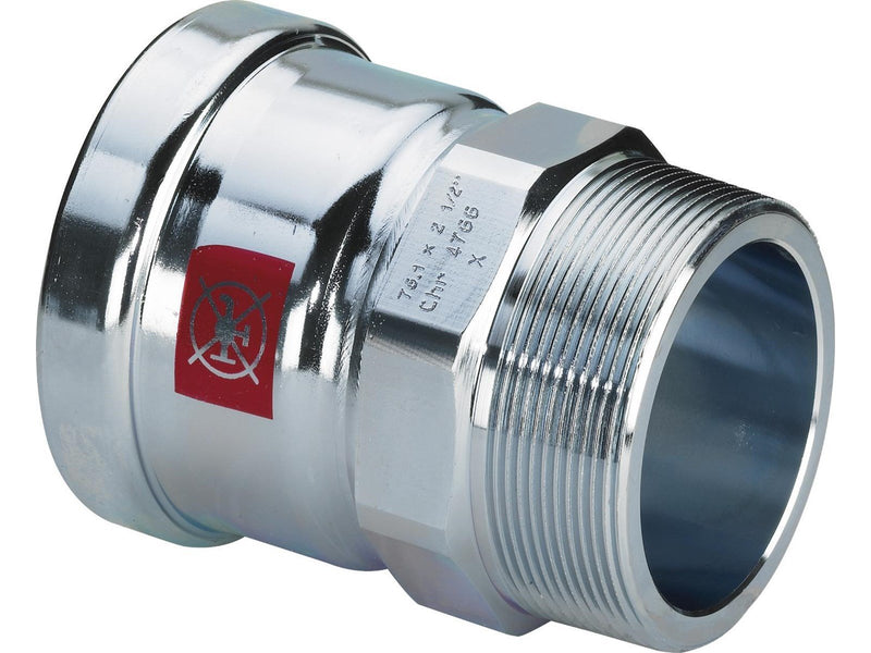 Viega Prestabo XL transition 76.1 x 2 1/2" sleeve/nipple galvanized steel