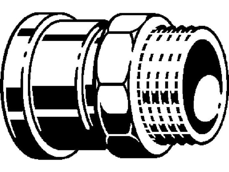 Viega Prestabo XL transition 76.1 x 2 1/2" sleeve/nipple galvanized steel