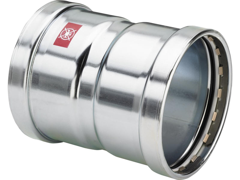 Viega Prestabo XL sleeve 88.9 mm galvanized steel