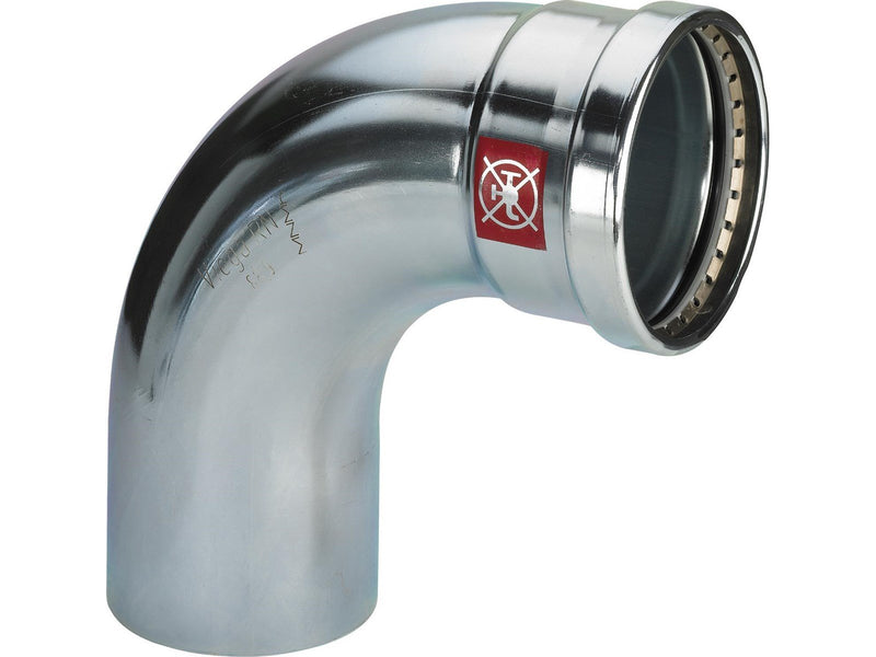 Viega Prestabo XL bend 90° 88.9 Steel/Galvanized 597665