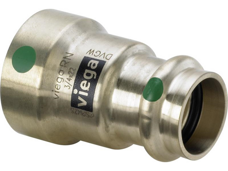 Viega Megapress adapter 28 x 1" socket/socket