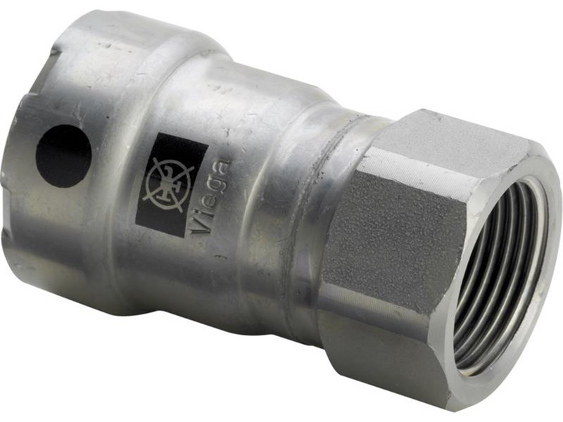 Viega Megapress adapter 2" x 2" press/socket