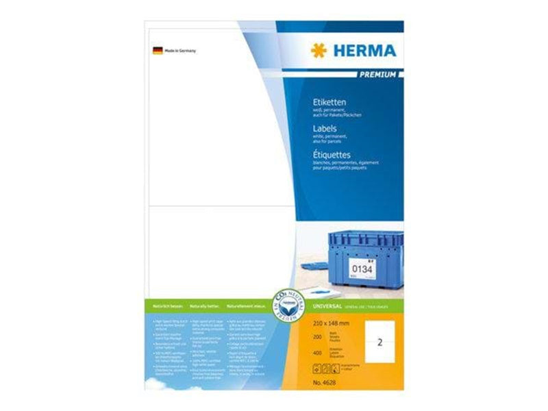HERMA 4628 210x148mm white (200 sheet)