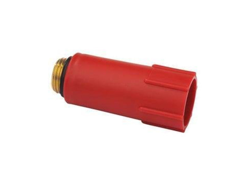 Flamco sx construct plug + brass th. g12m red