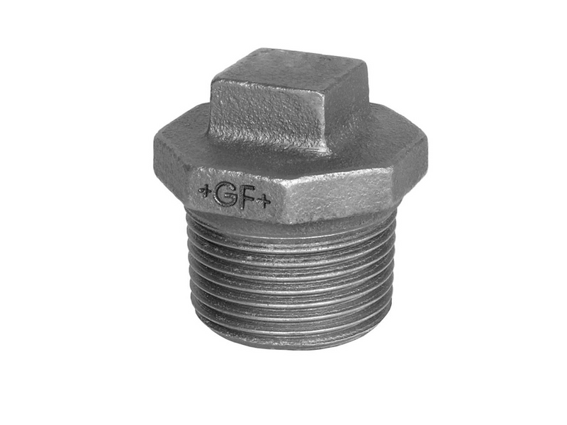 Georg-Fischer Plug beaded black 1/4