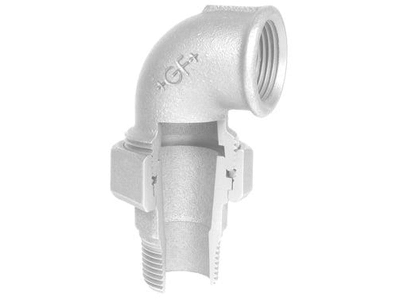 +GF+ Union elbow galvanized conical for m 3/4