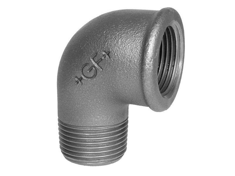 Georg-Fischer Elbow 90° black for m 3
