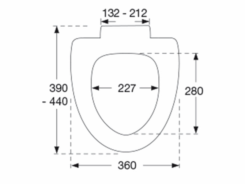 Pressalit 624 sign toiletseat white