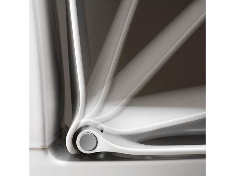 Pressalit sign art toiletseat white