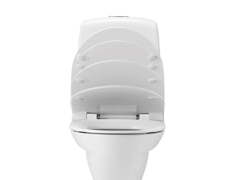 Pressalit spira toiletseat white sc and lo topmounted