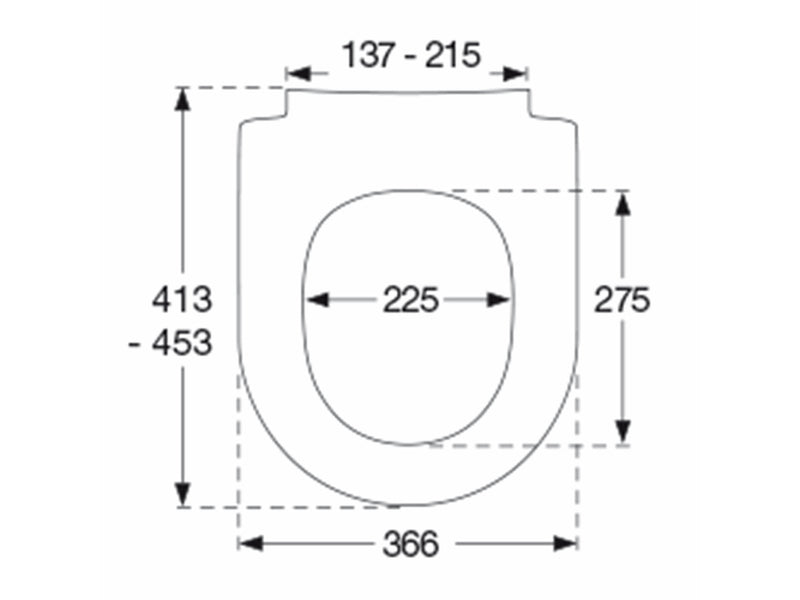 Pressalit sway d2 toiletseat white with soft close and lift-off
