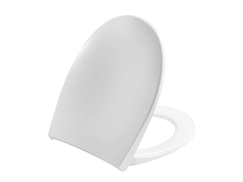 Pressalit scandinavia plus toiletseat with sc and lo white