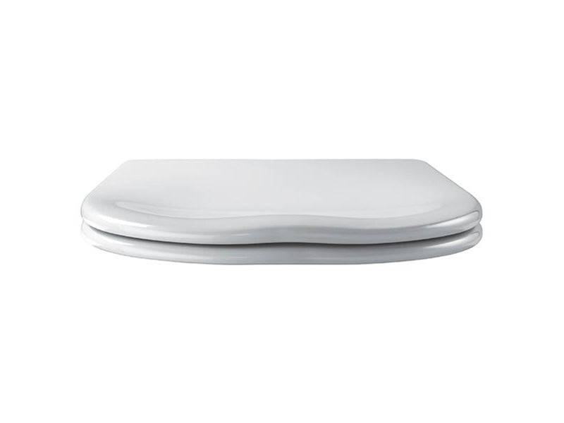 Pressalit scandinavia plus toiletseat with sc and lo white