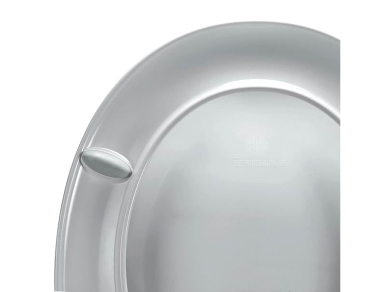 Pressalit scandinavia plus toiletseat with sc and lo white