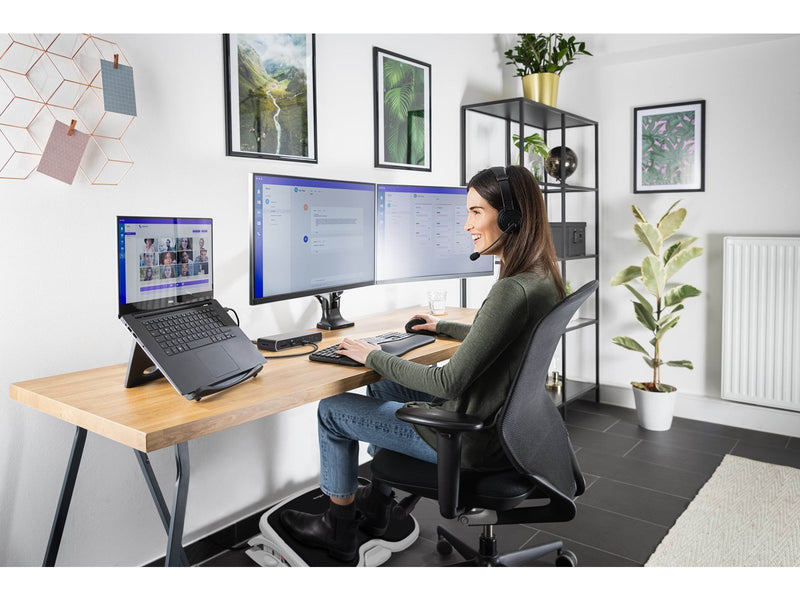 Kensington SoleMate™ Comfort-Fußstütze mit SmartFit®-System, schwarz