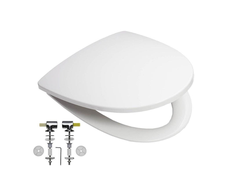 Ifö sign hard seat white top mounted white