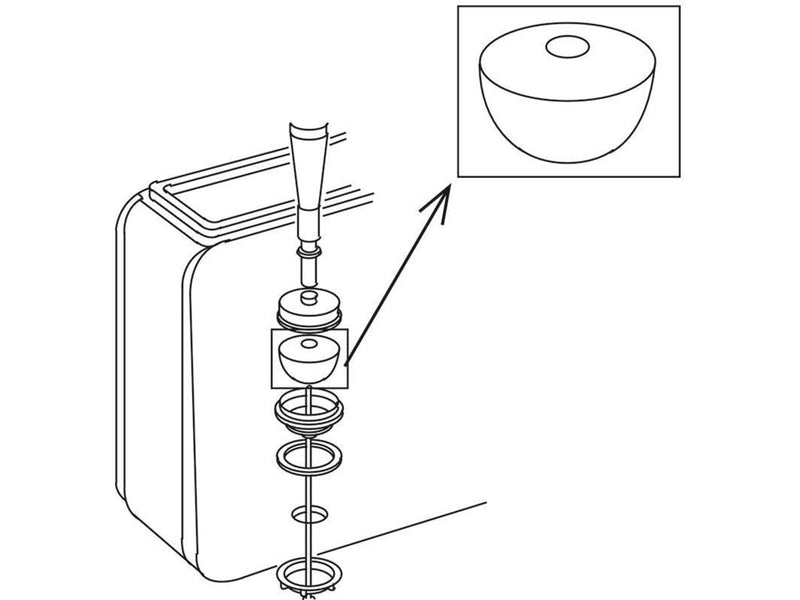 Gustavsberg Gb valve ball universal