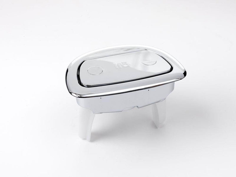 Ifö sign double flush blank chromed