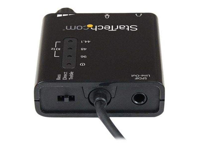 StarTech.com USB Stereo Audio Adapter External Sound Card