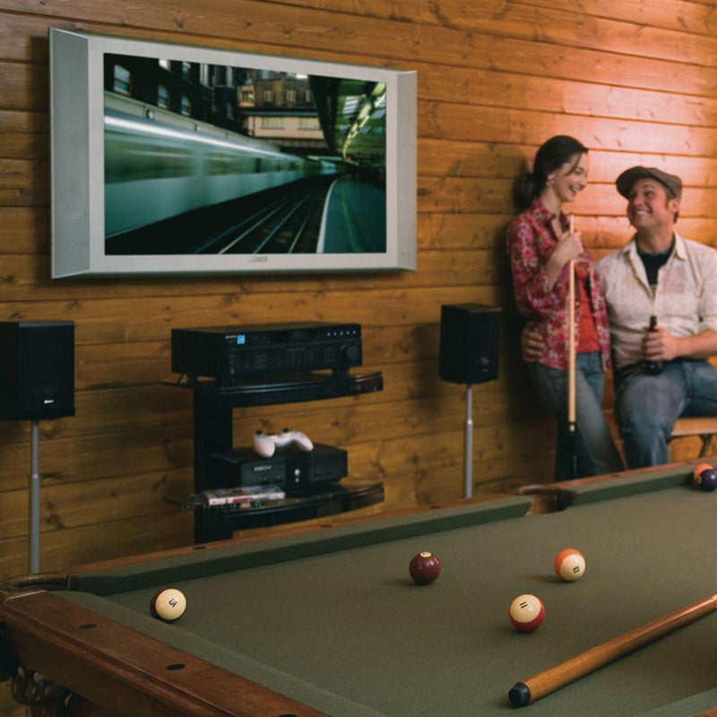 Ergotron Neo-Flex Starre Wandhalterung für ein Display von 93,98-203,2 cm 37-80 Zoll bis 79,4 kg schwarz