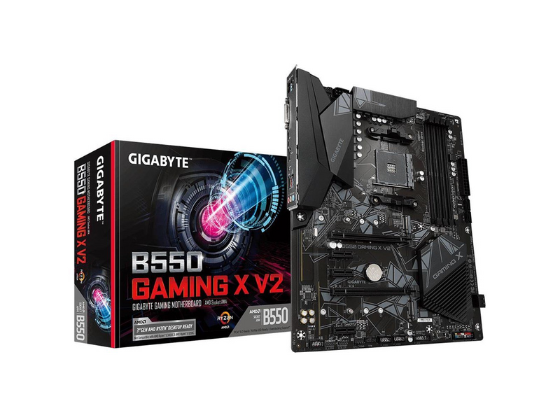 GIGABYTE B550 GAMING X V2 Mainboard - AMD B550 - AMD AM4 socket - DDR4 RAM - ATX