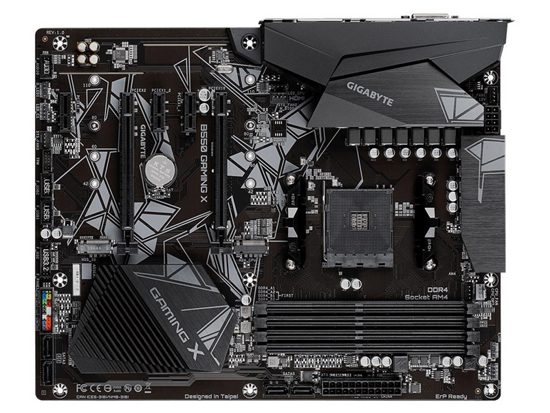 GIGABYTE B550 GAMING X V2 Mainboard - AMD B550 - AMD AM4 socket - DDR4 RAM - ATX