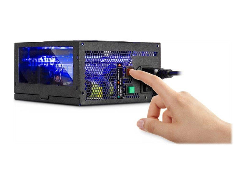 Inter-Tech Argus RGB-500W II Netzteile - 500 Watt - 140 mm - ATX 2.3 - 80 Plus Bronze zertifiziert