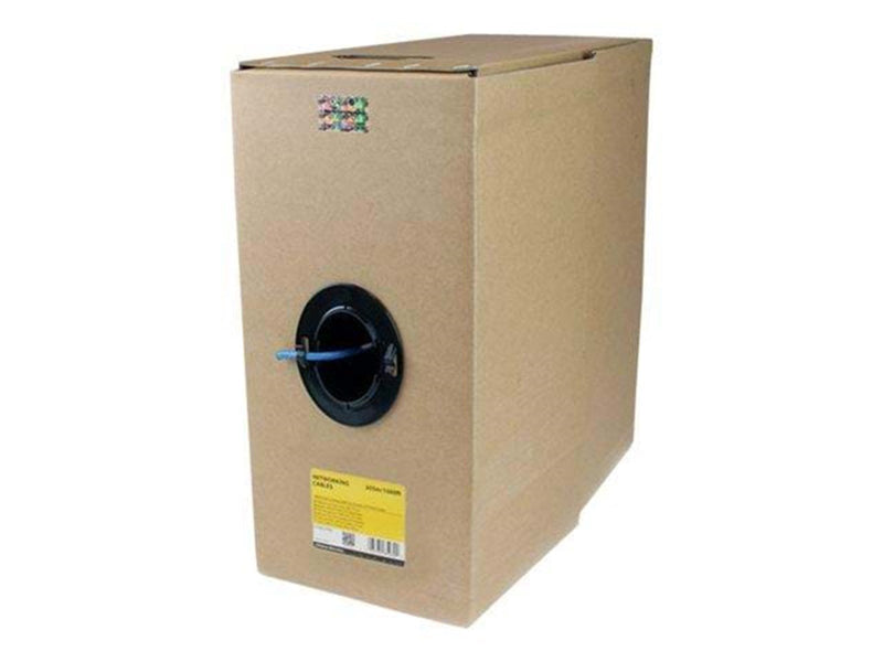 StarTech.com Bulk Roll of Blue CMR Cat 6 Solid UTP Riser Cable