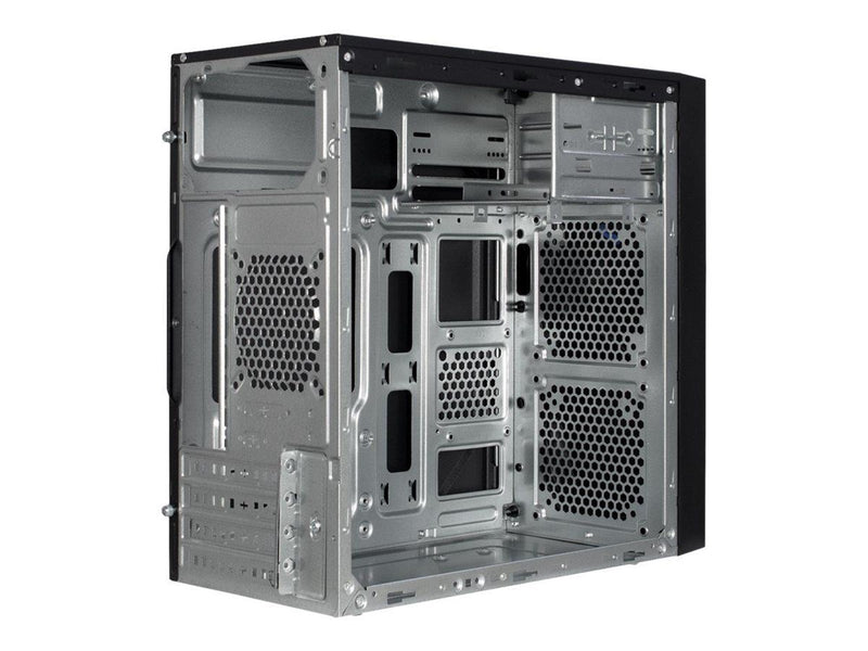 Inter-Tech IT-6505 Reto - Gehäuse - Tower - Schwarz