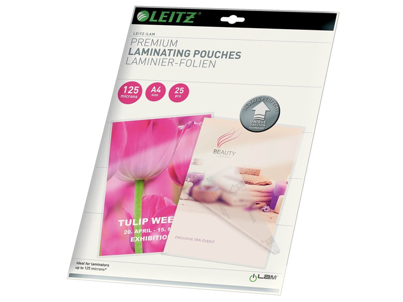 Leitz iLAM UDT Heißlaminierfolien A4, 125 mic, 25 Stück