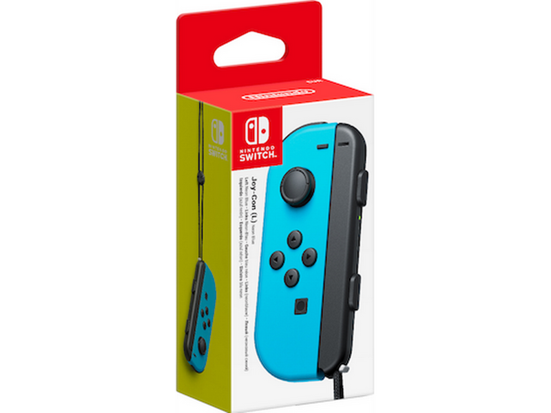 Nintendo Joy-Con Controllers (Left) Neon Blue - Wireless Controller - Nintendo Switch