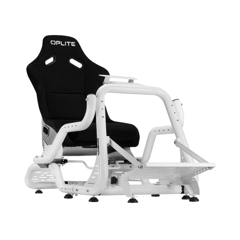 OPLITE GTR S8 Infinity Force Rennsimulations-Cockpit weiß