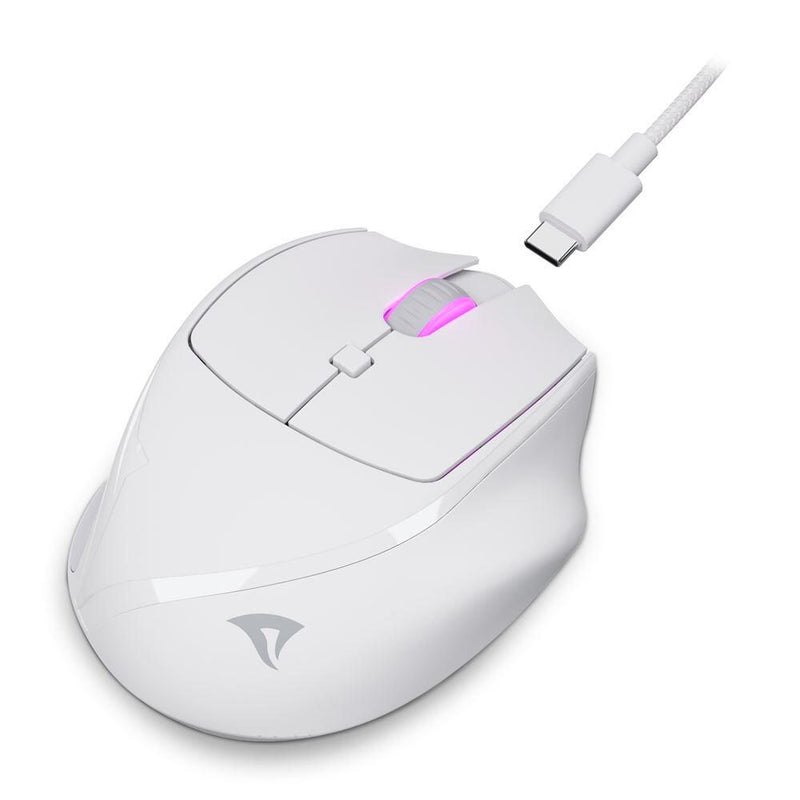 Sharkoon OfficePal M25W kabellose Gaming-Maus, weiß