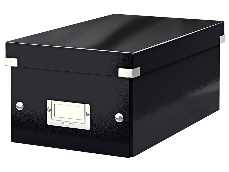 Leitz  Click & Store WOW DVD Aufbewahrungsbox Schwarz