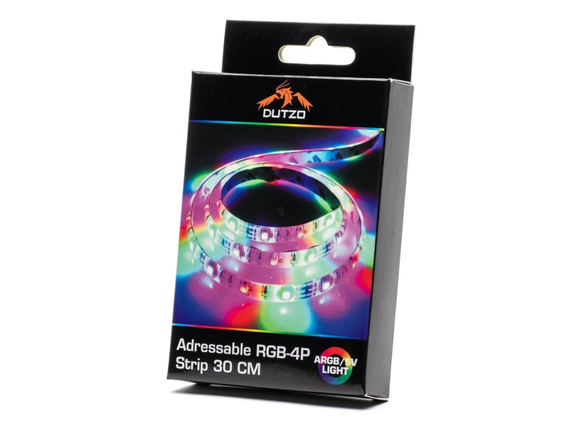 DUTZO Adressable RGB Strip 30cm bundle version - only connectable to  controller