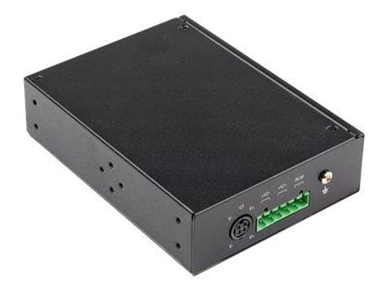 StarTech.com Industrial 5 Port Gigabit Ethernet Switch 5 PoE RJ45 +2 SFP Slots 30W PoE+ 48VDC 10/100/1000 Power Over Ethernet LA