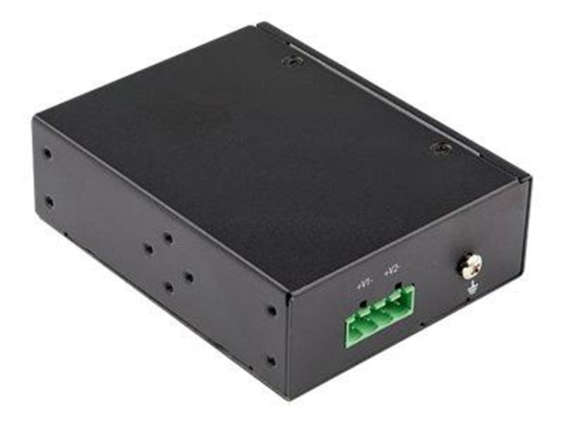 StarTech.com Industrial 5 Port Gigabit PoE Switch - 30W