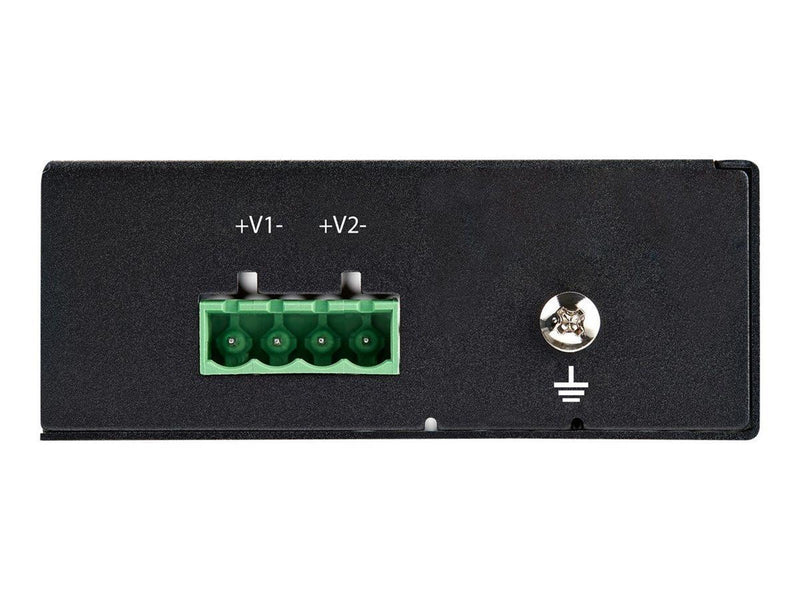 StarTech.com Industrial 5 Port Gigabit PoE Switch - 30W