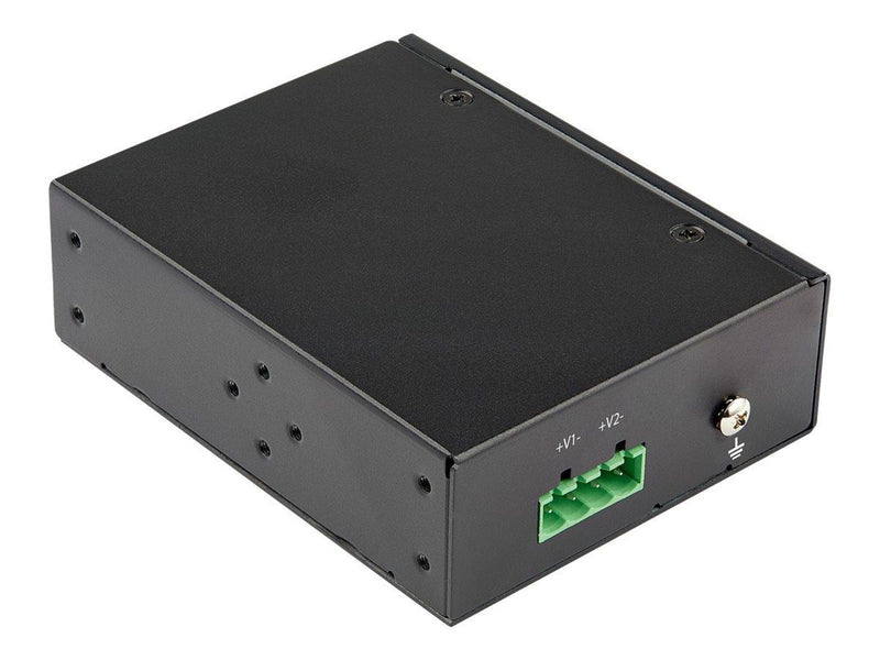 StarTech.com Industrial 5 Port Gigabit PoE Switch - 30W