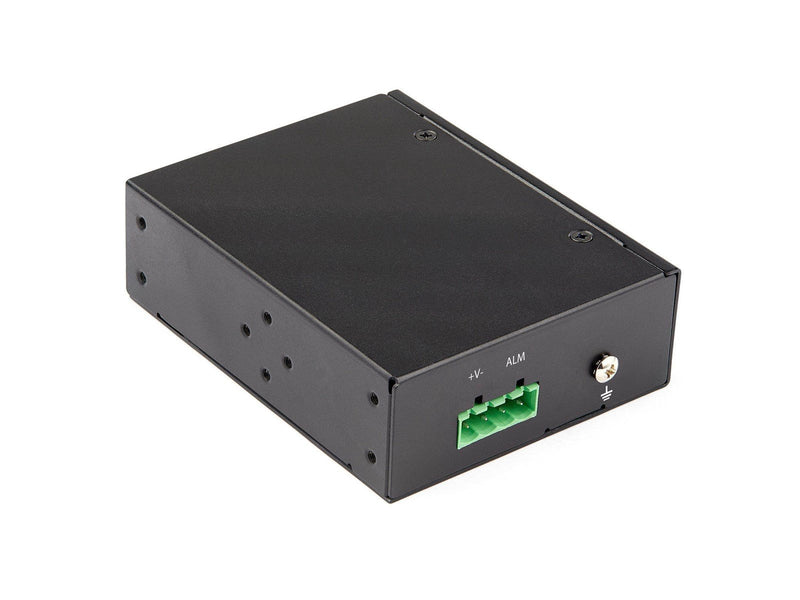 StarTech.com PoE+ Industrial Fiber to Ethernet Media Converter 60W