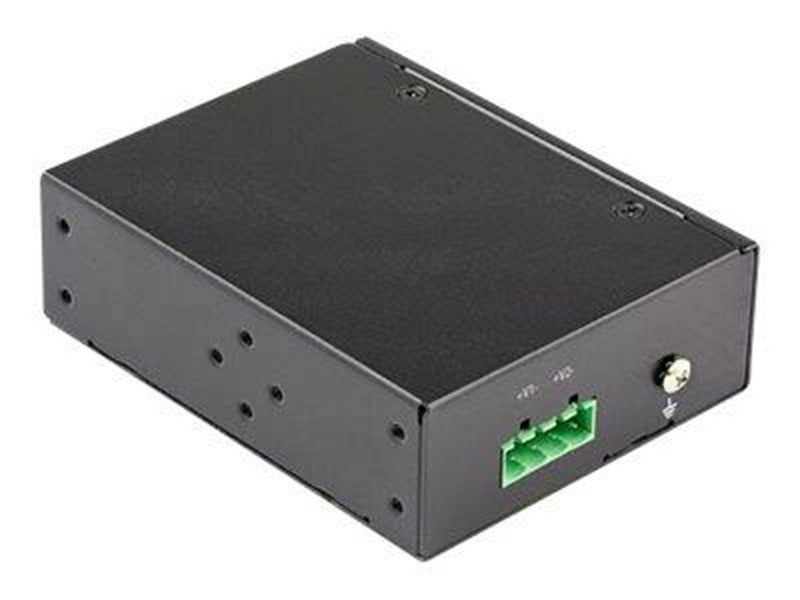 StarTech.com Industrial Gigabit Ethernet PoE Injector - 30W 802.3at PoE+ Midspan 48V-56VDC DIN Rail Power Over Ethernet Injector