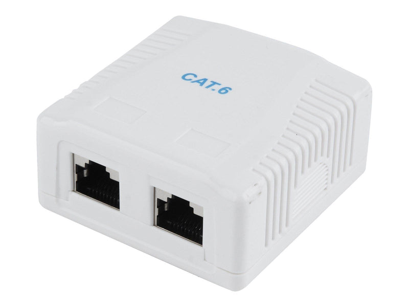 Gembird NCAC-2F6-01 / CAT6 FTP 2-port surface mount box