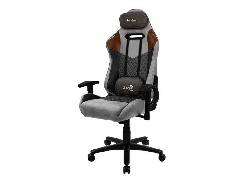 AeroCool FOTEL AEROCOOL AC-280 DUKE SZARY Büro Stuhl - AeroSuede